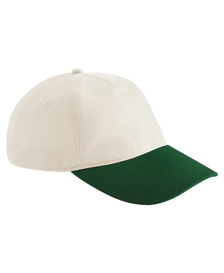 Personalised Contrast Peak Leisure Cap