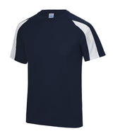 Unisex Contrast Personalised Sports T-Shirt