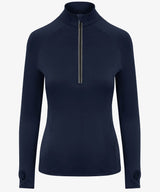 Personalised Women's Cool Stretch Half Zip Top