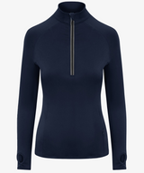 Personalised Women's Cool Stretch Half Zip Top
