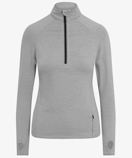 Personalised Women's Cool Stretch Half Zip Top