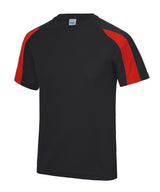 Personalised Kids Contrast Sports T-Shirt