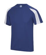 Personalised Kids Contrast Sports T-Shirt