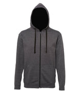 Personalised Unisex Varsity Zip Hoodie