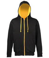 Personalised Unisex Varsity Zip Hoodie