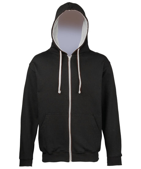 Personalised Unisex Varsity Zip Hoodie