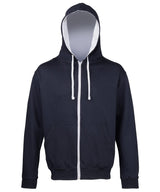 Personalised Unisex Varsity Zip Hoodie