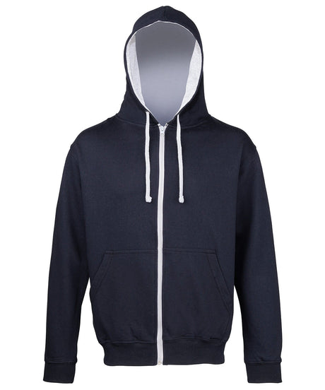 Personalised Unisex Varsity Zip Hoodie