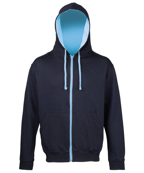 Personalised Unisex Varsity Zip Hoodie