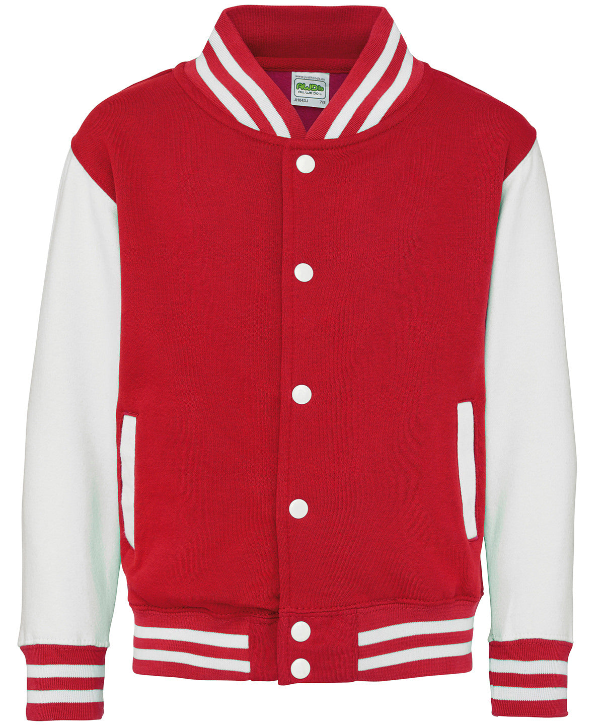 Personalised Kids Varsity Baseball Jacket