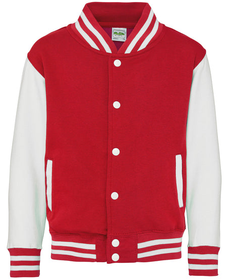 Personalised Kids Varsity Baseball Jacket