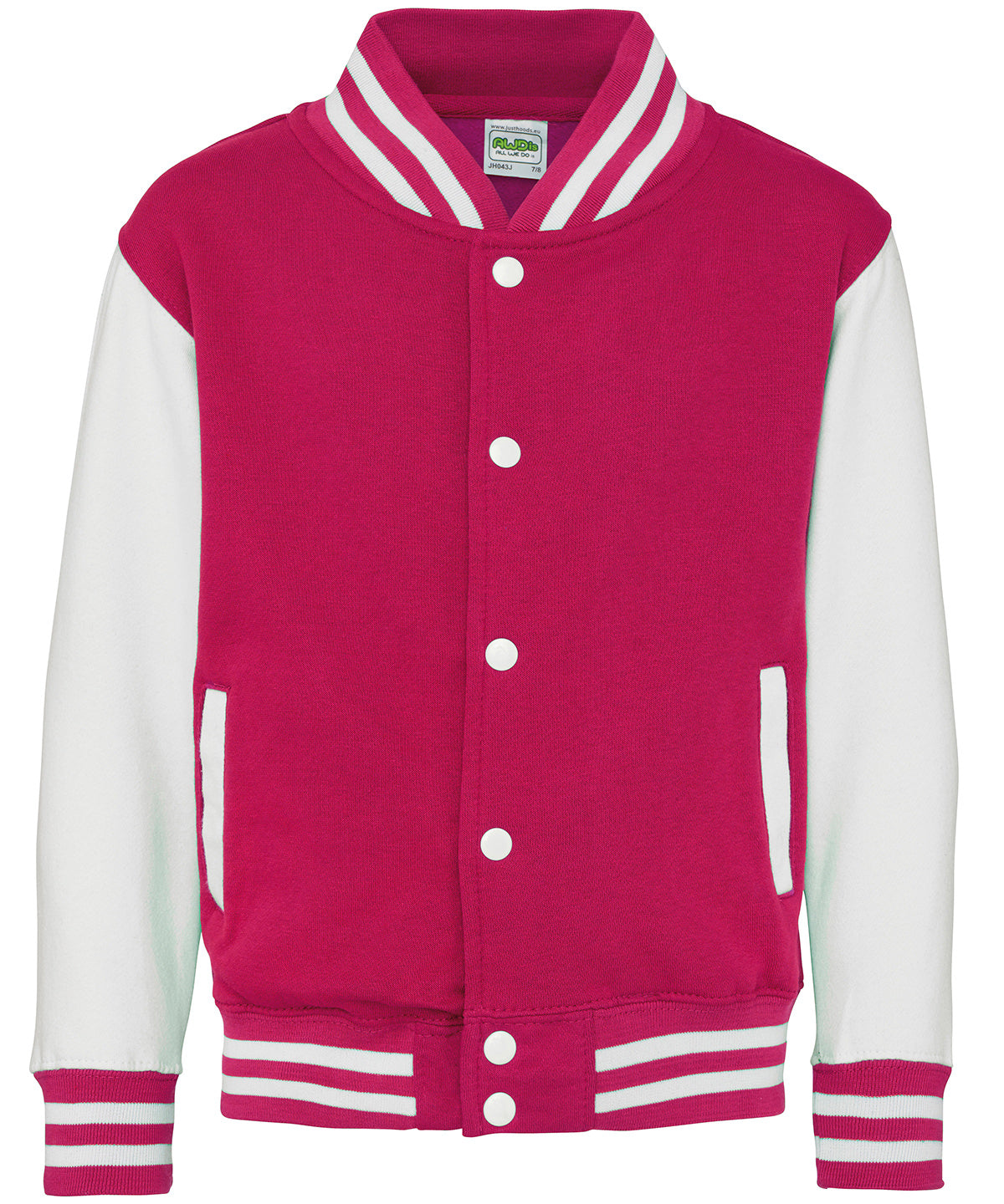 Personalised Kids Varsity Baseball Jacket