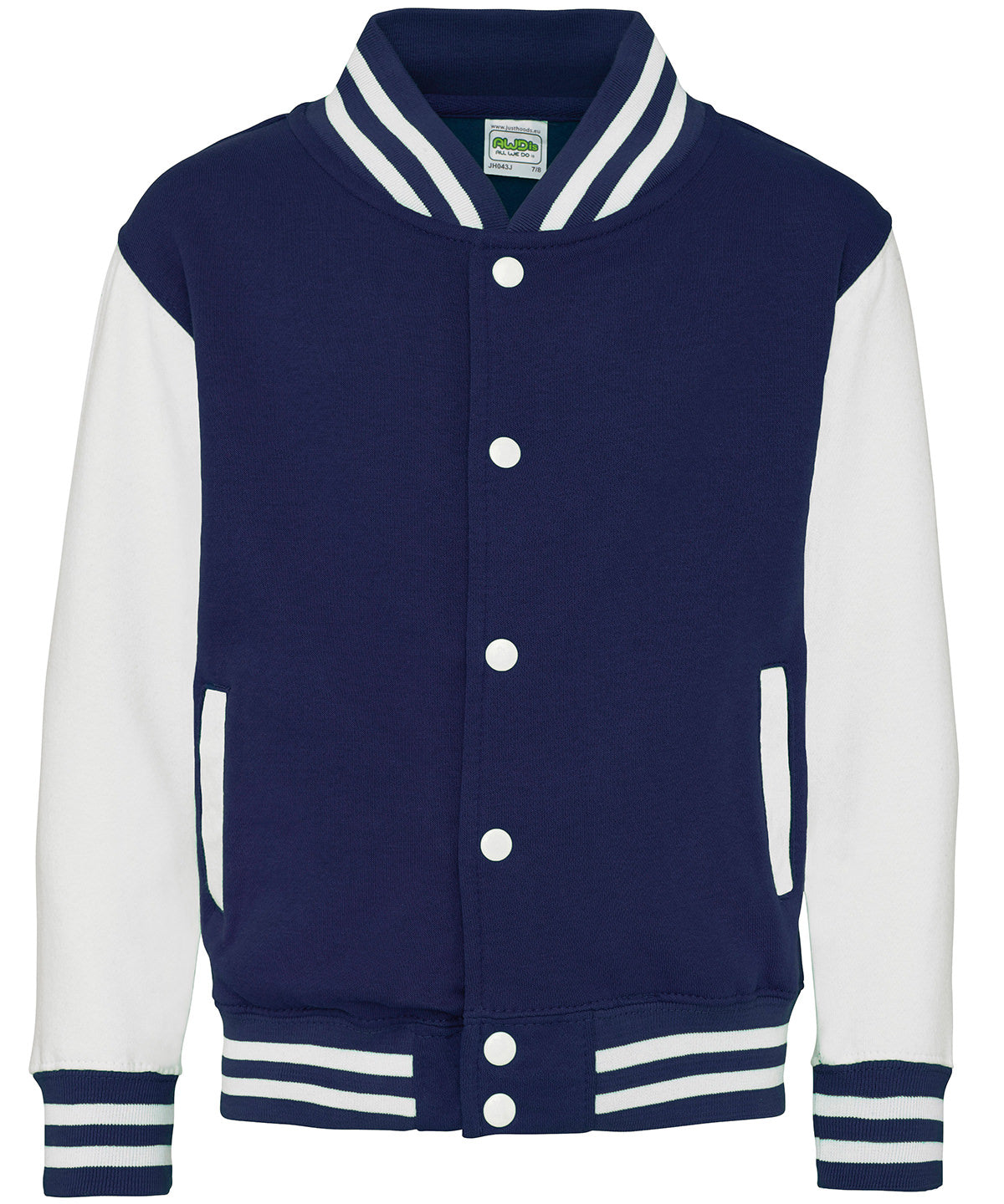 Personalised Kids Varsity Baseball Jacket