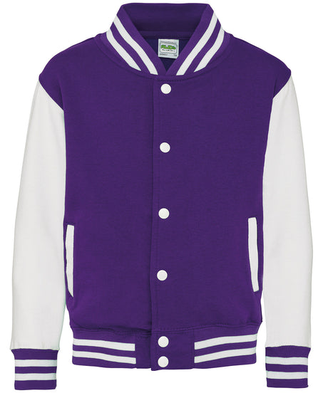 Personalised Kids Varsity Baseball Jacket