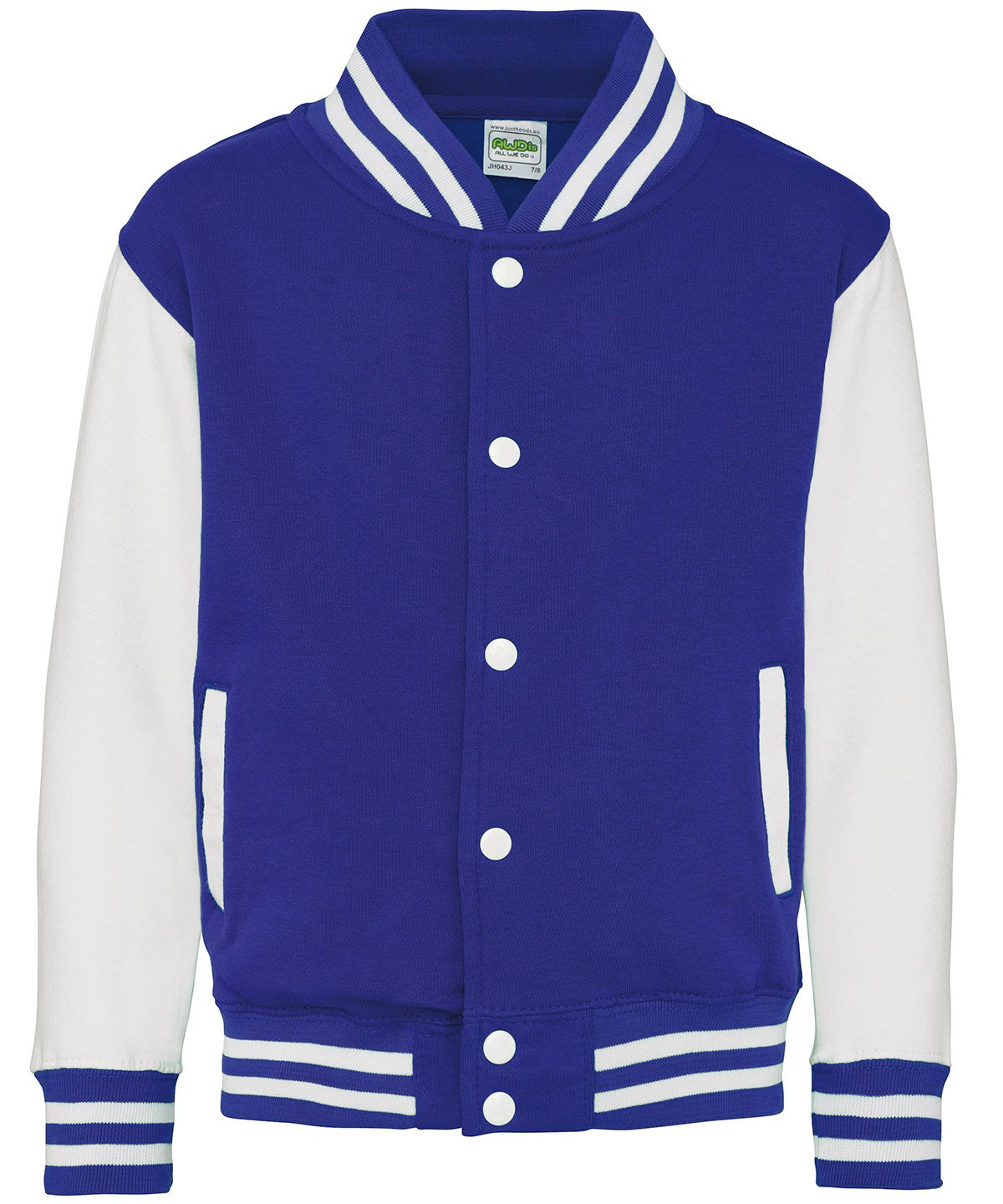 Personalised Kids Varsity Baseball Jacket