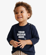 Personalised Long Sleeve Baby T Shirt