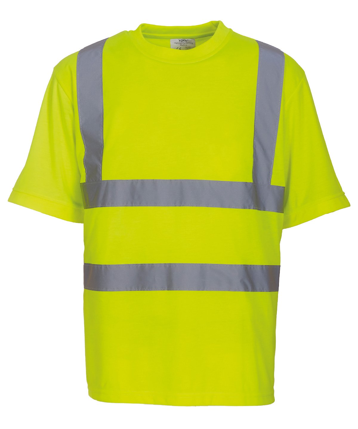 Personalised Hi Vis Short Sleeve T-Shirt