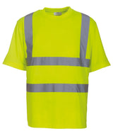 Personalised Hi Vis Short Sleeve T-Shirt