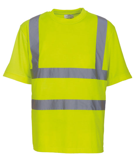 Personalised Hi Vis Short Sleeve T-Shirt