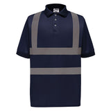 Personalised Hi Vis Short Sleeve Polo Shirt