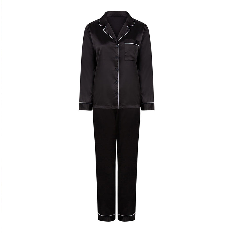 Women's Satin Long Pyjamas