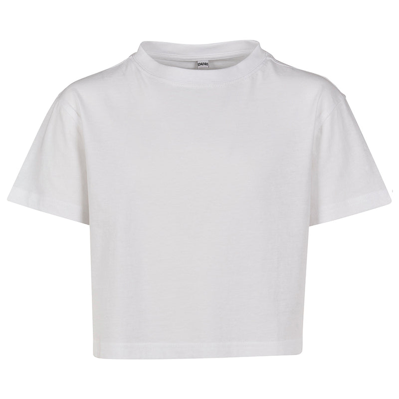 Girls Cropped Jersey Tee