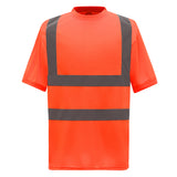 Personalised Hi Vis Short Sleeve T-Shirt