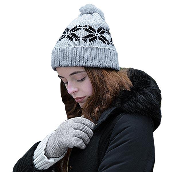 Nordic Pom Beanie