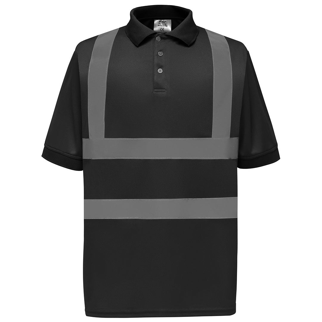 Personalised Hi Vis Short Sleeve Polo Shirt