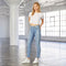 Women's Flowy Cropped T Shirt