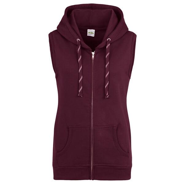 Womens Sleeveless Hoodie