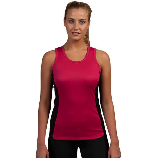 Women's Contrast Sports Vest