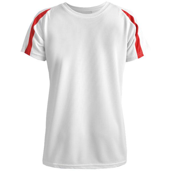 Kids Contrast Sports T-Shirt