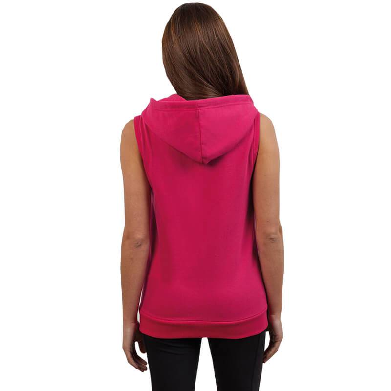 Womens Sleeveless Hoodie