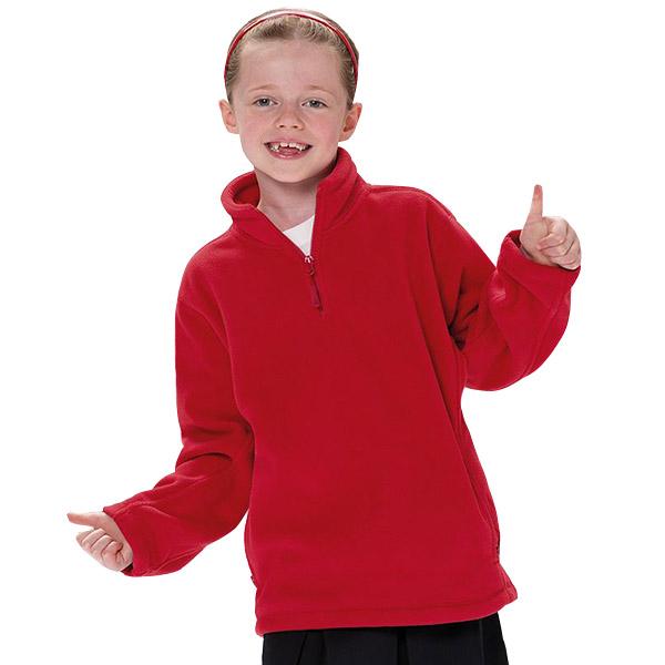 Kids Half Zip Fleece