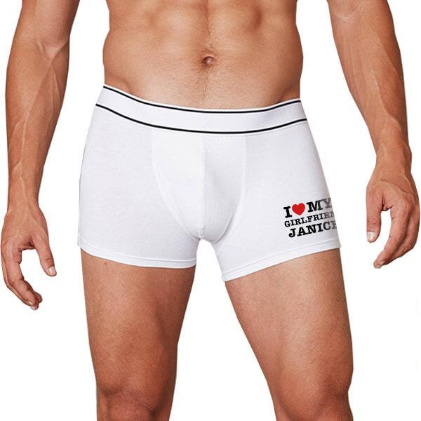Boxer shorts personalised hotsell
