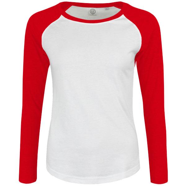 Women's Long Sleeve Baseball T Shirt