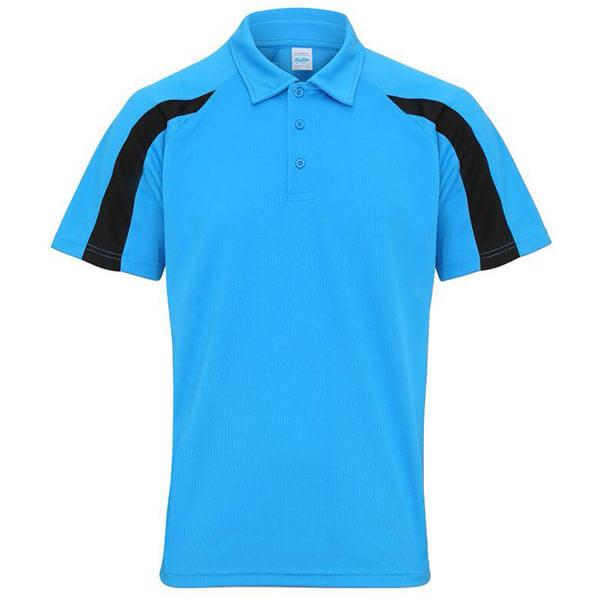 Contrast Sports Polo Shirt