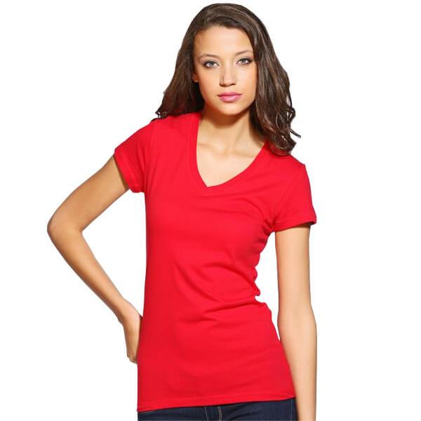 Women's V Neck T-Shirt (new code GD078)